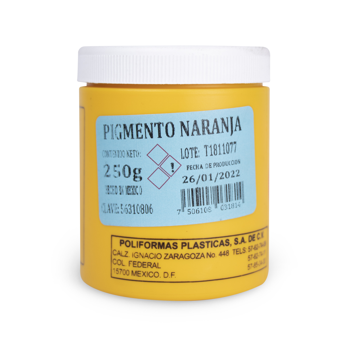 POLIFORMAS COMPLEMENTOS PIGMENTO NARANJA