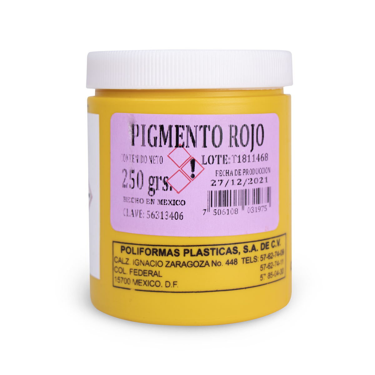 POLIFORMAS COMPLEMENTOS PIGMENTO ROJO