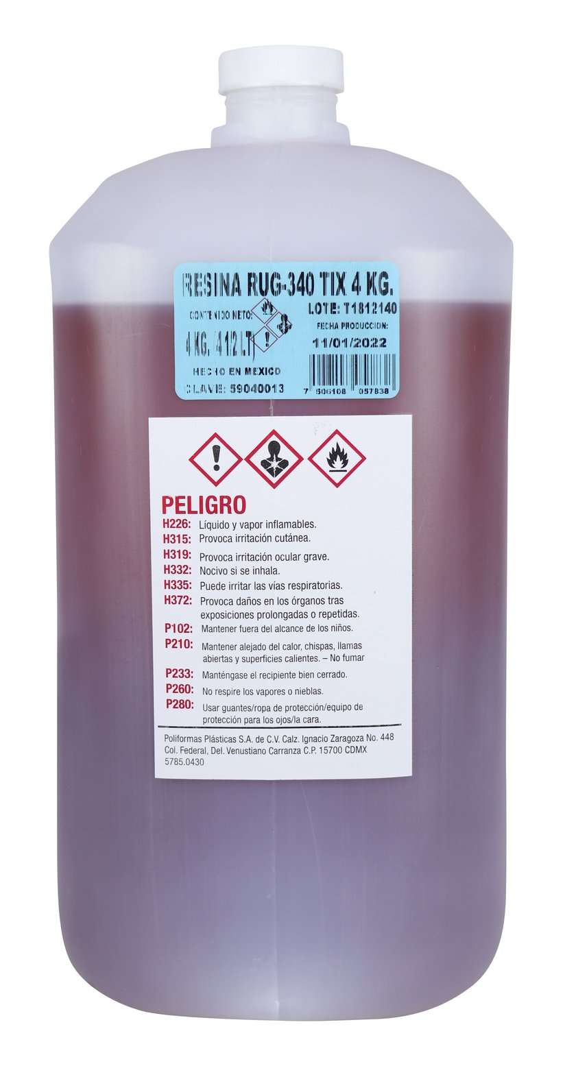 POLIFORMAS BÁSICOS RESINA RUG-340 TIX